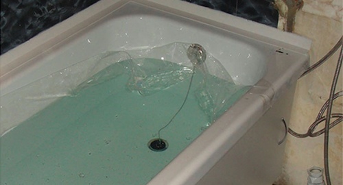 Установкой акрилового вкладыша | Дегтярск